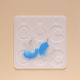Stampi in silicone per orecchini pendenti fai da te X-DIY-G012-15-1