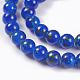 Cuisson opaque de perles de verre peintes GLAA-L024-B-40-2