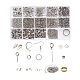 Conjuntos de fornituras de joyas de metal DIY-YW0001-23P-1