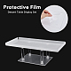 3 Sizes Rectangle Acrylic Cake Display Stands ODIS-WH0329-59-5