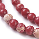Brins de perles de jaspe impérial naturel X-G-I248-03H-3