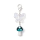 Lámparas hechas a mano de setas y decoraciones colgantes de mariposa acrílica HJEW-JM01405-2
