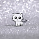 Cartoon Cat Badge PW-WG43032-01-3