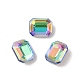 Cabochons de strass en verre&nbsp;RGLA-L029-03A-SPLA-1