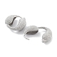 Boucles d'oreilles en laiton KK-B082-21P-2