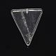 Triangle Natural Crystal Pendants G-D590-07-1