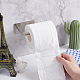 Unicraftale 304 Toilettenpapierhalter aus Edelstahl ohne Lochung AJEW-UN0001-30-3