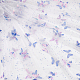 BENECREAT 2Yard Butterfly Pattern Polyester Mesh Tulle Fabric DIY-BC0009-88C-1
