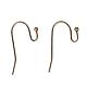 Antique Bronze Brass Hook Ear Wire X-J0JQN-NFAB-1
