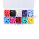 10 Farben umweltfreundliche handgemachte Polymer Clay Perlen CLAY-JP0001-01-8mm-2