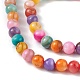 10 brins de perles colorées en coquille d'eau douce naturelle colorée SHEL-M018-02-3