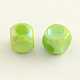 AB Color Plated Acrylic Beads PACR-Q098-M05-2