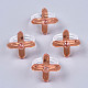 (venta de fábrica de fiestas de joyería) anillos de puño de acrílico transparente RJEW-S047-004B-1