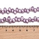 Galvanisierte Muschelperlenstränge&nbsp;BSHE-B009-A01-5x8mm-03-3
