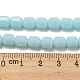 Chapelets de perles en verre opaques GLAA-G112-03Q-4