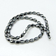 Non-magnetic Synthetic Hematite Beads Strands X-G-E001-4-8x5mm-2