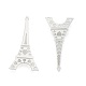 Torre Eiffel 202 colgantes de acero inoxidable X-STAS-Q170-33x16mm-1