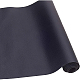 イミテーションレザー  服飾材料  長方形  ブラック  33x140cm DIY-BC0010-38-1
