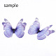 Two Tone Polyester Fabric Wings Crafts Decoration FIND-S322-012A-05-3