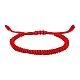 Bracelet tressé en fils de nylon BJEW-SW00058-3-1