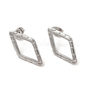 304 Stainless Steel Stud Earrings for Women EJEW-I281-36P