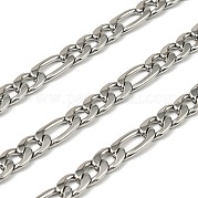 Цепи Фигаро из хирургической нержавеющей стали 316 CHS-H114-09A-P