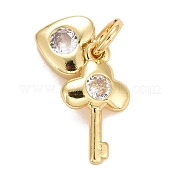 Кубического циркония подвески KK-E275-17G