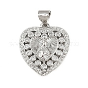 Латунные микро проложить кубического циркония подвески KK-P323-11D-P02