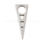 201 Stainless Steel Pendants STAS-A066-19P