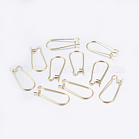 1Box 50Pcs/Box Kidney Earring Hooks Plated Kidney Ear Wires Earring Hooks  10.5x25mm Dangle Wire For Jewelry Making