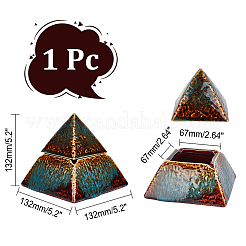 Porzellanaschenbecher mit Deckel&nbsp;AJEW-WH0307-40