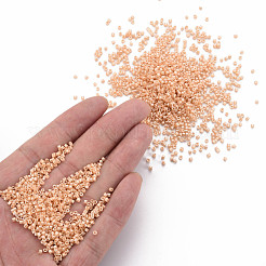Perlas de cilindro de vidrio de color fluorescente&nbsp;SEED-S047-P-002