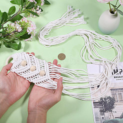 3 suspension pour plante en coton macramé faite à la main&nbsp;AJEW-CA0005-02
