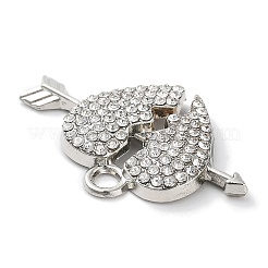 Legierung rhinestone-anhänger&nbsp;ALRI-S001-10P