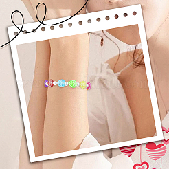 200pcs 10 Farben transparente Harzperlen&nbsp;RESI-SC0006-49