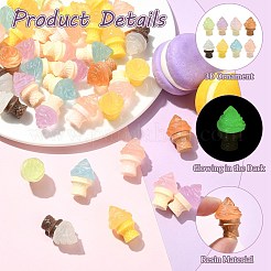 Adornos luminosos de resina para exhibición de helados&nbsp;RESI-CJZ0001-10