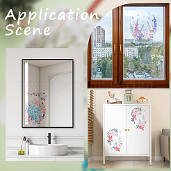 4 autocollant décoratif en PVC&nbsp;DIY-GF0013-86