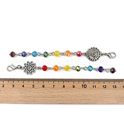 Chakra-Themen-Sonnenfänger-Anhänger-Dekorationen&nbsp;HJEW-JM00669
