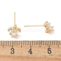 Pendientes de latón&nbsp;EJEW-Q014-15G