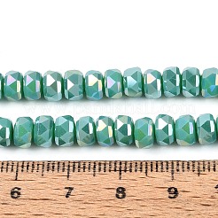 Undurchlässige Glasperlenstränge galvanisieren&nbsp;EGLA-N022-05B-A03
