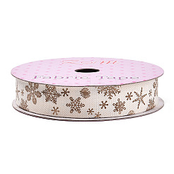 Rubans de coton imprimés simple face&nbsp;SRIB-T009-01B