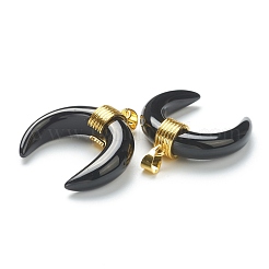 Natürlichen Obsidian Anhänger&nbsp;G-A017-09G