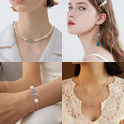 64 pièces 8 connecteurs de liens en alliage de style tibétain&nbsp;TIBE-SC0001-58