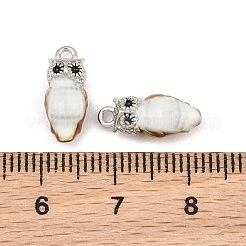 Ciondoli smaltato in ottone&nbsp;KK-CBA6818-04P-02