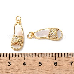 Ottone micro spianare pendenti zirconi&nbsp;KK-B083-09G