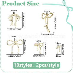 20 pz 5 stili 2 colori pendenti in lega&nbsp;FIND-DC0007-71