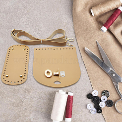 1 Set handgefertigte Häkel-Zubehör-Sets für Umhängetaschen aus PU-Leder&nbsp;PURS-CL0001-33B