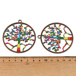 Legierung große Anhänger & Charms&nbsp;AL-CBA75EE-01B-R