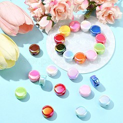 100 Stück UV-beschichtete undurchsichtige Acrylperlen&nbsp;SACR-CJ0001-81