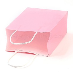 Sacs en papier kraft de couleur pure&nbsp;LS-AJEW-G020-D-11